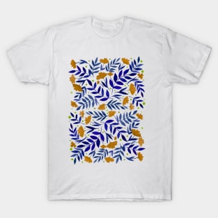 Magical garden - blue and yellow T-Shirt